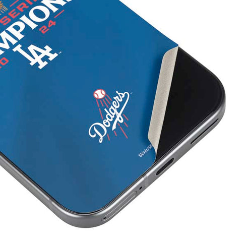 2024 World Series Champions Los Angeles Dodgers Google Pixel 9a Skin